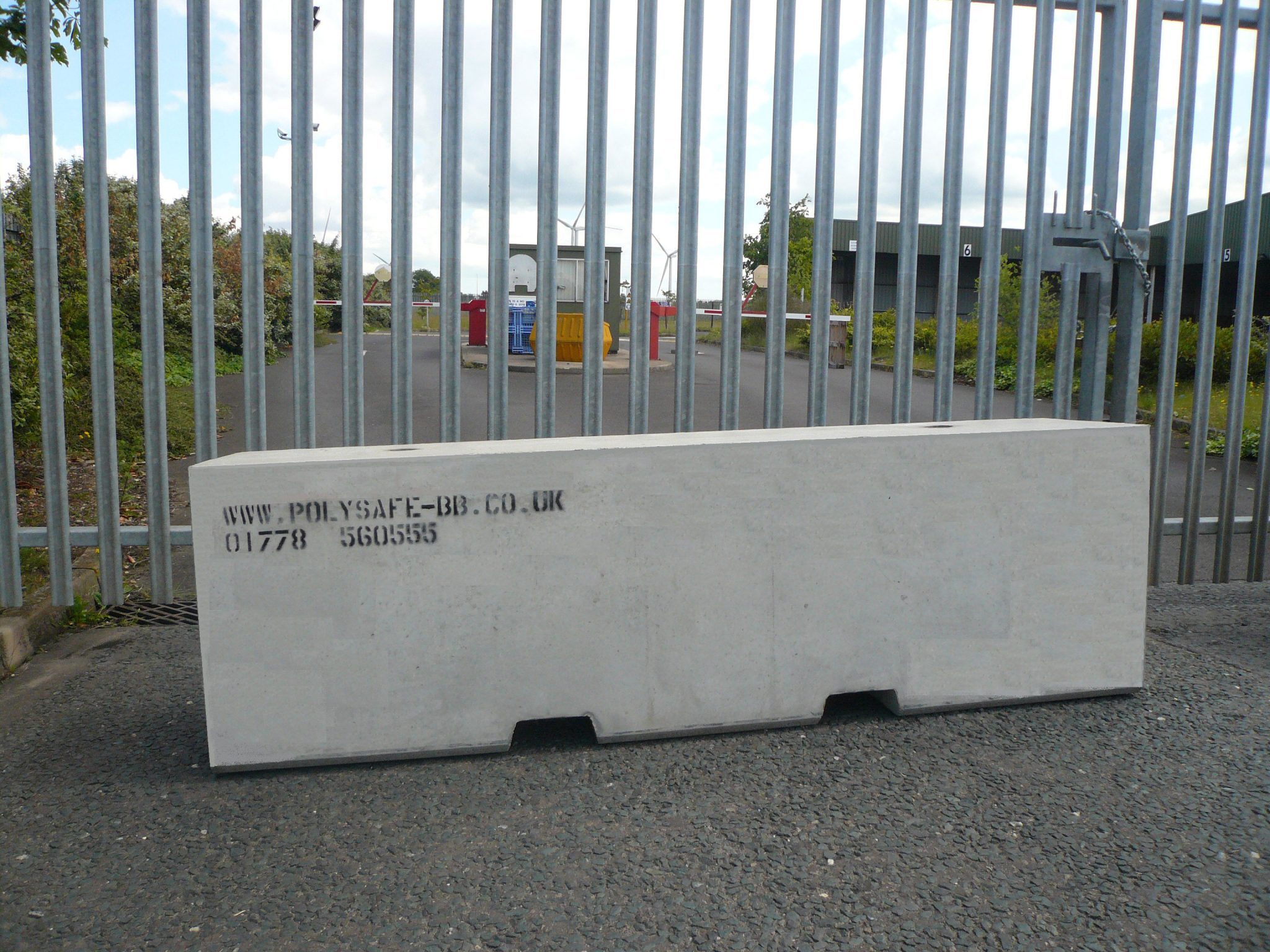 Protect land | Stop ramraiders - Polysafe Barriers and Blocks Ltd